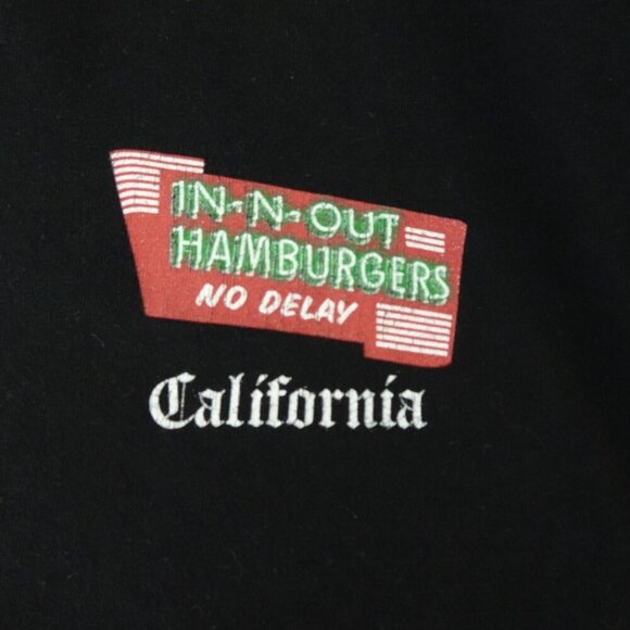 In-N-Out Burger T-Shirt Large California Classic Car Graphic Black 2023 - Picture 7 of 7